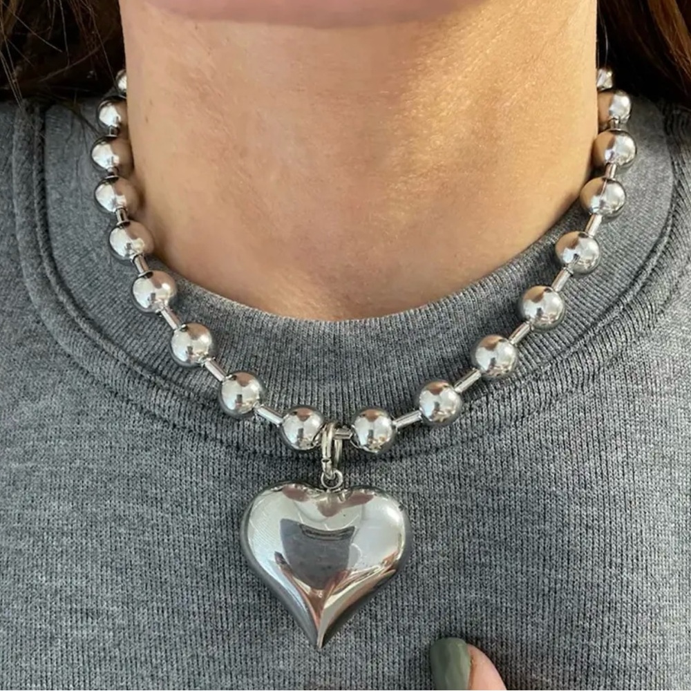 Silver Heart Necklace